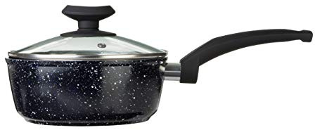 Premier Housewares Stoneflam Saucepan, Non Stick Aluminium - 16cm