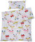 Bio Kinderbettwäsche 100% Bio-Baumwolle (kbA) GOTS zertifiziert, Autos, 100 x 135 cm / 40 x 60 cm, Perkal-Stoff