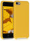 kwmobile Schutzhülle kompatibel mit Apple iPod Touch 6G / 7G (6. und 7.Generation) - Hülle Silikon gummiert - Cover Case in Honiggelb