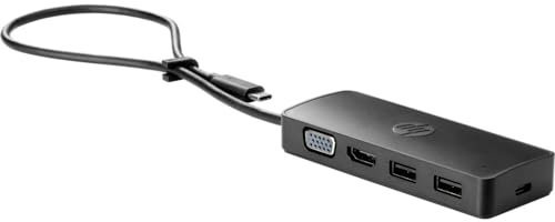HP USB-C TR AVEL HUB G2 Euro Noir