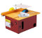 KUANDARMX Mini Scie à Table, Scies à Table De Précision Bricolage Machine De Forage De Polisseuse De Tour à Bois avec Scie à Table Relevable De Jauge à Onglets