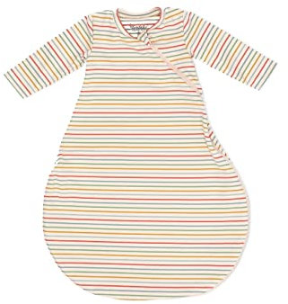 Sterntaler Baby Unisex Schlafsack Baby Innenschlafsack Stay True to Nature - Babyschlafsack, Pucksack Baby, Strampelsack gestreift - waschbar - 68