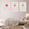 FEOFTIE Aura-Poster Mind Body Soul Wandkunst Engel Nummer Poster Positive Affirmation Wandkunst Spirituelle Poster Tägliche Bestätigung Poster Retro Malerei Engel Zahlen Drucke 40x61 cmx3 ungerahmt