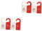 HAPINARY 8 Piezas No Molestar Lista De Carteles De Puerta De Oficina Perillas De Puerta Percha Carteles De Suspensión De Puerta Habitación De Limpieza Cartel De Suspensión De Hotel Puerta