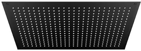 Steinberg Relax Rain Kopfbrause, Deckeneinbau, Easy-Clean, 750x550mm, 39067, Farbe: Mattschwarz