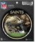 Rico Industries NFL Football New Orleans Saints Helm, rund, Team-Farbe, Vinyl-Aufkleber