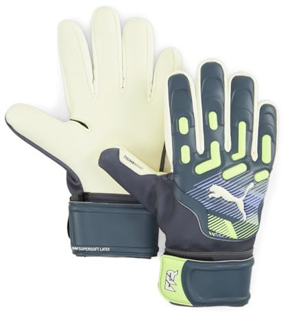 PUMA Future Match NC, Jungen Torwarthandschuhe, Gray Skies-Fizzy Apple, 4-041926