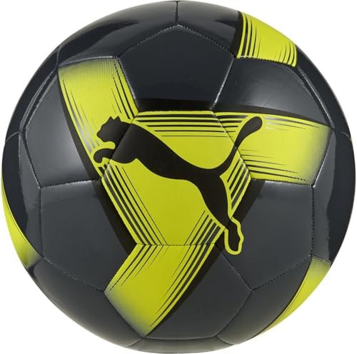 PUMA Unisex PRESTIGE ball Trainingsbälle, Galactic Gray-Yellow Alert-Green Glare, 3