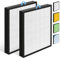 HSIAMEN Vital 200S-RF - Filtro di ricambio compatibile con Levoit Vital 200S per purificatore d'aria Smart Vital-200S, LAP-V201S-WUS H13 True HEPA, bianco, confezione da 2