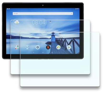 Protector de pantalla para Lenovo Smart Tab M10 TB-X505F/605F Pantalla de 10,1 pulgadas 2019/2018 Lanzado Película de vidrio templado,antiarañazos,compatible con carcasas,sin burbujas (2 piezas)