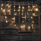 Lights4fun Core Connect Dual LED 2m LED Eiszapfen Lichterkette mit Fernbedienung Outdoor Weihnachtsbeleuchtung Außen Eiszapfen Lichterkette Dimmbar