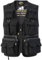 SUSHIMIAN Herren Outdoor Weste mit Vielen Taschen Jagdweste Anglerweste Multifunktionsweste Arbeitsweste Sommer Safari Weste Fischerweste mit Reißverschluss, Schwarz, XL