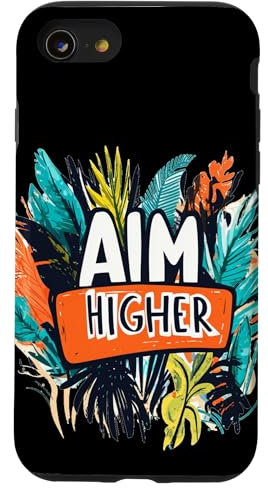 Viser plus haut avec de belles couleurs Coque pour iPhone SE (2020) / 7 / 8