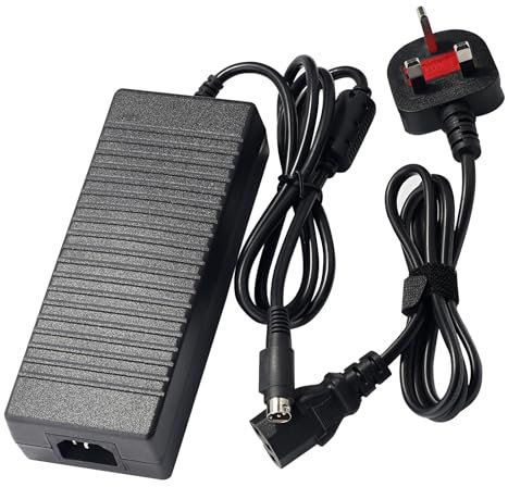 4PIN 12V AC DC Adapter for Synology NAS DiskStation DS1522+ DS923+ DS723+ DS1520+ DS1019+ DS918+ DS920+ DS916 DS720 DS713 DS620slim DS423+ DS415 DS416 DS418 NAS Server Charger Cable Power Supply