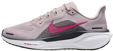 Nike Women's Pegasus 41 Sneaker, Platinum Violet/Sweet Beet/Off Noir/Silt Red, 7 UK