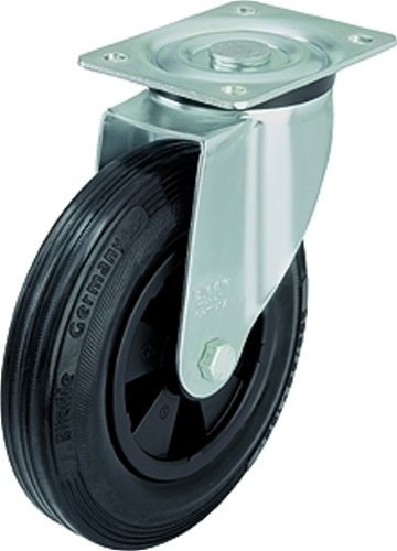 - Blickle L-VPP 125R Lenkrolle, 12,5 cm Rad Durchmesser, 220 lb. Tragkraft