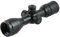 UTG Compact CQB Bug Buster AO RGB Scope with Med. Picatinny Rings, 2 Zoll Sunshade Rifle, schwarz, One Size