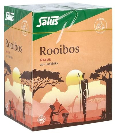ROOIBOS Natur Kräutertee Bio Salus Filterbeutel 40 St