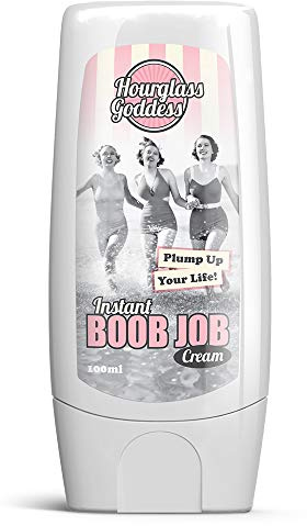 HOURGLASS GODDESS Boob Job Cream for Bigger Boobs, Plumping, Increase Cup Size, 100% Natural