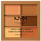 NYX Professional Makeup Palette 3C Correctrice, Anti-cernes et Contour, Texture Crémeuse, Teinte : Deep (03)