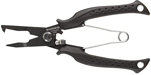 Shimano CT-561P Split Ring Pliers Offshore Straight 185 x 50 x 16 mm Bk 462725 4969363462725
