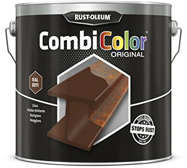 RUST-OLEUM 7377.2.5 Combicolor Original, Superior Metal Protection, Direct To Rust, Chestnut brown-RAL 8011