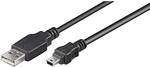 Goobay 45740 USB 2.0 Hi-Speed Cable, Black, Type B, 5-pin, 1m Length