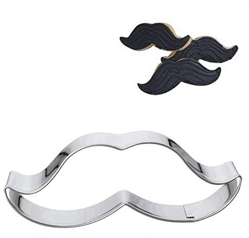 Cupcinu Moustache Forme Cookie Moules en Acier Inoxydable Cookie Cutter Gâteau Fondant Décoration Moule DIY Outils De Cuisson