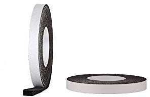 Bande Comprimée Acrylique 10,0 M - 300 15/3, Anthracite, Largeur 15 Mm, Épaisseur 3 à 15 Mm - Joint D'étanchéité Pour Fenêtre