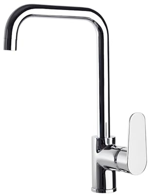 Ramon Soler Grifo de Lavabo Monomando Cromado con Sistema C2 de Ahorro de Agua Serie Alexia