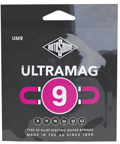 Rotosound UM Ultramag Guitarra Eléctrica Set Super Light 9-42 UM9