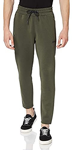 JAKO Herren Jogginghose Premium Basics, Khaki-Meliert, L