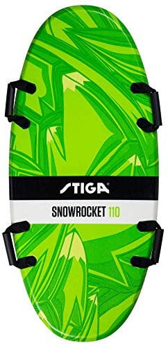 STIGA Unisex-Youth Snowrocket Graffiti 110 Green Foamboard, 110 cm