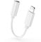 [Apple MFi Certified] iPhone 3.5mm Headphone Adapter, Lightning to 3.5 mm Headphone Jack Adapter Aux Audio Dongle Converter for iPhone 12/11/11 Pro/XR/X/XS/8/8Plus/7/7Plus Support All iOS (White)