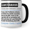 Kameramann Tasse lustig, Kameramann Geschenk Beruf, Spruch Kamera Mann Geschenkidee, Kaffeetasse Beruf Kamera Fotograf Kaffeebecher Teetasse Becher