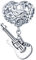 I Love Music Heart Charms Dangle Guitar Charm, 925 Sterling Silver Openwork Musical Note Pendant Beads fit Pandora Bracelet/Necklace, Gift for Musician/Teacher/Son/Best Mum