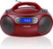 BLAUPUNKT BB18RD Boombox FM PLL/CD MP3 USB Reloj/Alarma