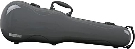 GEWA AIR 1.7 Violinformetui grau hochglanz, Made in Germany, mit Seitengriff