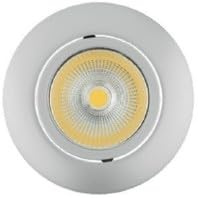 NOBI LED-Deckeneinbaustrahler LB21 5068 ECO Flat chrom-matt 8W BIO 930 38°