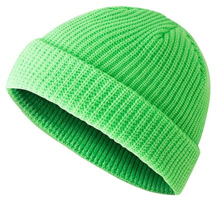 OneChance Strickmütze für Herren und Damen,Weiche Winter Mütze,Warme Beanie Mütze,Unisex Strickmütze für Winter und Herbst Grün