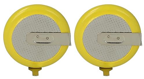 vhbw 2X Akku Ersatz für VL2025, VL2020, LIR2025 für Autoschlüssel (20 mAh, 3,6 V, Li-Ion)