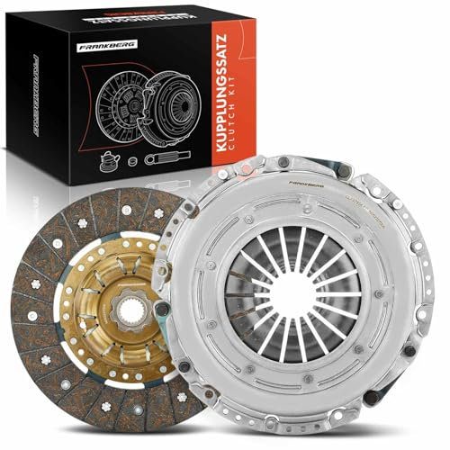 Frankberg Kupplungssatz Kompatibel mit Golf VI 5K1 2.0L 2008-2013 Pa.ssat 362 1.8L 2.0L 2010-2014 A3 8P1 1.8L 2.0L 2003-2012 Oct.avia II 1Z3 2.0L 2004-2013 Replace# 03L141016P
