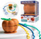 ETETOO Baby Suction Toy Holder & 3 Toy Straps – Secure Your Baby's Toys, Teethers, Pacifiers with High Chair Toy and Toy Safety Straps Set, Ideal for Travel and Restaurant Use, for 6-12 Months, Orange