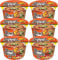 Nong Shim Spicy Chicken Bowl Noodle Soup Korean Instant Noodles 100g (Pack of 6)