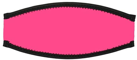 Meiliyizu Neopren-Maskenband-Abdeckung, Neopren-Maskenband-Abdeckung, Schnorchelmaske, Kopfband, Tauch-Haarschutz, Wickeltuch, bequem, Tauchen, Wickelband, ausdauernd, Rosenrot