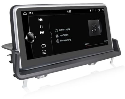 Yurefax Lecteur multimédia DVD de Voiture 8 cœurs Android 10.0 Lecteur DVD de Voiture Navigation GPS, for BMW, série 3 E90 E91 E92 E93 2005-2012 Lecteur multimédia de Voiture(MSM 4 64G 1920P)