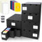HIMOMO Sammelkarten-Aufbewahrungsbox für 18000+ Trading Card Karten，Karten Organizer mit 60 Trennblätter Trading Card Box für TCG,MTG,PTC mit Etiketten & Klebeband