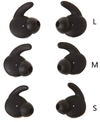 3 paia di gommini per auricolari in silicone S/per M/L per auricolari Huawei AM61 W1re1ess