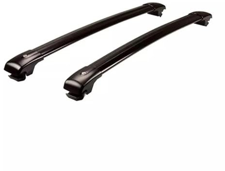 Dachträger Für Kia Für Sportage NQ5 2023 2024 2025 Querträger Gepäckträger Dachträger Relingträger Abschließbare Ladebalken Dachgepäckträger(Schwarz)