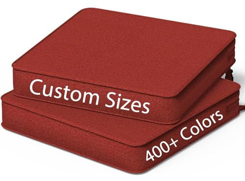 WLXFF Bankauflage Kunstleder Nach Maß, Waschbar Abnehmbarem Bankauflage Stuhlkissen, FüR Gartenbank Schaukel, Terrasse, Esstisch, Bank, Drinnen,4CM